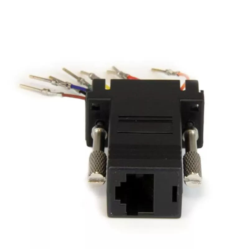 StarTech.com DB9 na RJ45 modulárny adaptér – M/F, DB-9, RJ-45, čierny