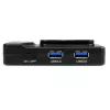 StarTech.com 6-portový USB 3.0 / USB 2.0 kombi hub s 2A nabíjacím portom – 2x USB 3.0 & 4x USB 2.0