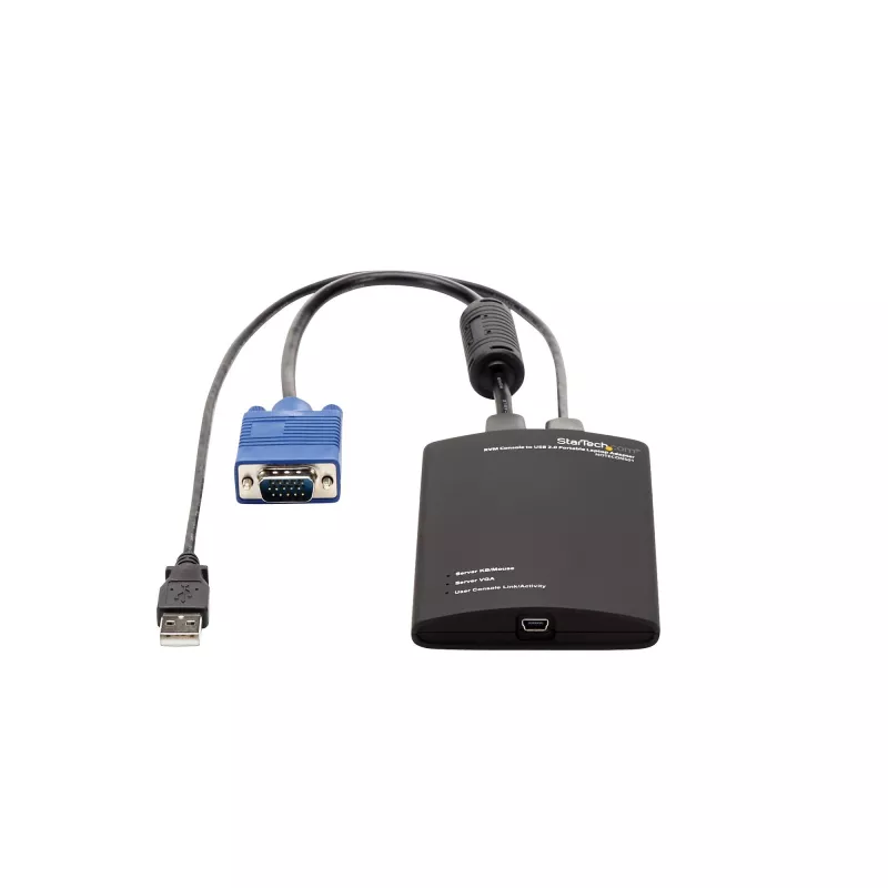 StarTech.com KVM konzola na USB 2.0 prenosný adaptér pre notebook Crash Cart