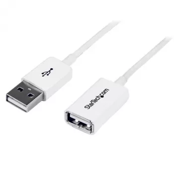 StarTech.com 3 m biely USB 2.0 predlžovací kábel A na A – M/W