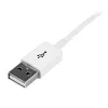 StarTech.com USBEXTPAA1MW predlžovací kábel USB 2.0, USB-A na USB-A, samec/samica, 1 m, biely