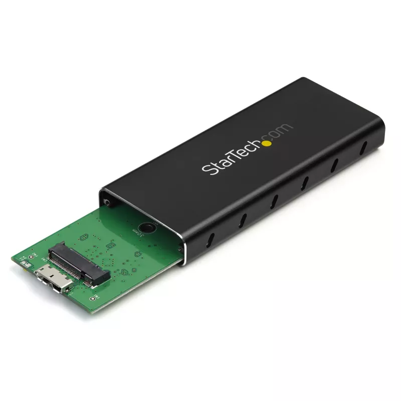 StarTech.com M.2 SSD puzdro pre M.2 SATA SSD - USB 3.1 (10 Gbit/s) s USB-C káblom