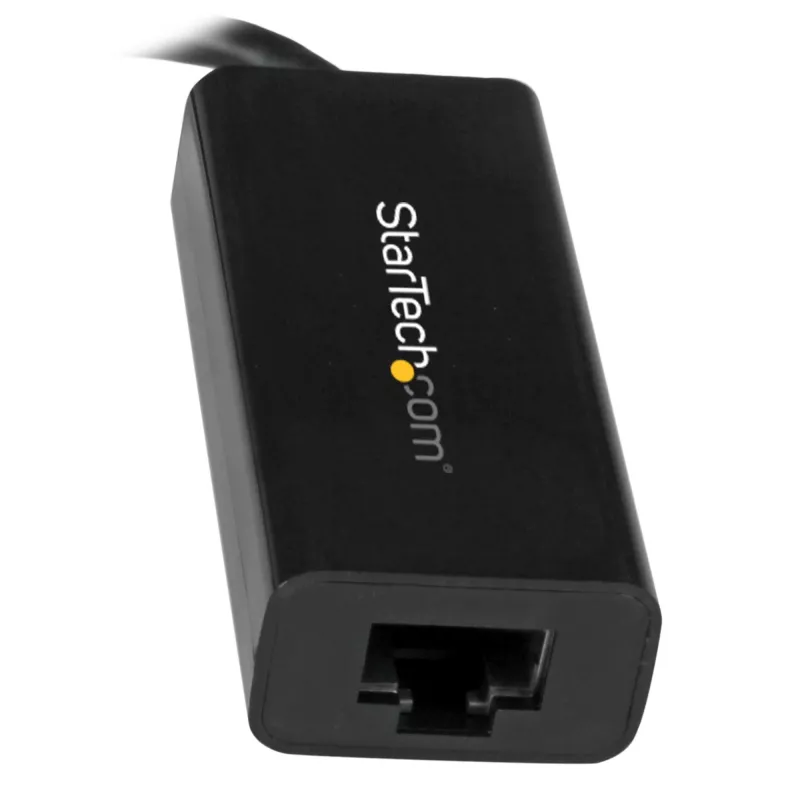 StarTech.com USB-C na Gigabit Ethernet adaptér - čierny