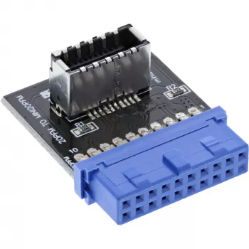 InLine USB 3.0 na USB 3.1 predný panel Key-A adaptér interný