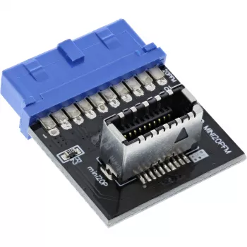 InLine USB 3.0 na USB 3.1 predný panel Key-A adaptér interný