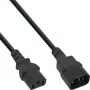 Predlžovací kábel C13/C14 InLine 16632B čierny 3 m