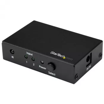 StarTech.com 2-portový HDMI switch - 4K 60Hz