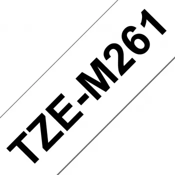 Brother TZE-M261 popisovacia páska čierna na bielom