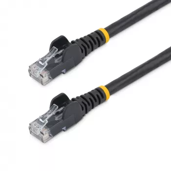 StarTech.com Cat5e Ethernet patch kábel s bezzápadkovými RJ45 konektormi – 10 m, čierny
