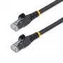 StarTech.com Cat5e Ethernet patch kábel s bezzápadkovými RJ45 konektormi – 10 m, čierny