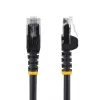 StarTech.com Cat5e Ethernet patch kábel s bezzápadkovými RJ45 konektormi – 10 m, čierny