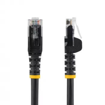 StarTech.com Cat5e Ethernet patch kábel s bezzápadkovými RJ45 konektormi – 10 m, čierny
