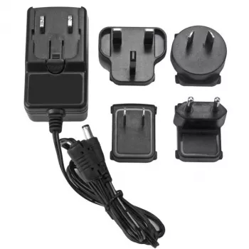 StarTech.com DC napájací adaptér - 12V, 2A, univerzálny, interiérový, 100-240 V, 24 W, 12 V, 0,6 A