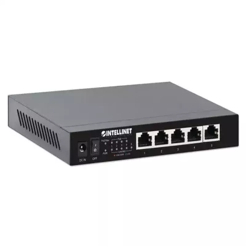 Neřízený switch Intellinet 5-portový 2.5G Ethernet PoE+ 55W