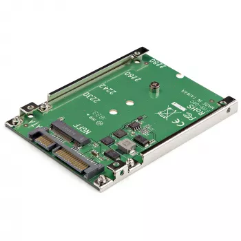 StarTech.com M.2 SATA SSD na 2,5 palcový SATA adaptér - M.2 NGFF na SATA konvertor - 7mm - Open-Frame držiak - M2 adaptér na pevný disk