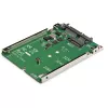 StarTech.com M.2 SATA SSD na 2,5 palcový SATA adaptér - M.2 NGFF na SATA konvertor - 7mm - Open-Frame držiak - M2 adaptér na pevný disk