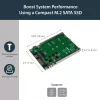 StarTech.com M.2 SATA SSD na 2,5 palcový SATA adaptér - M.2 NGFF na SATA konvertor - 7mm - Open-Frame držiak - M2 adaptér na pevný disk
