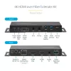StarTech.com ST121HD20FXA2 4K 60Hz HDMI extender cez optické vlákno, súprava, do 1 km (jednovidové) / 300 m (viacvidové), LC, HDR, HDCP, zvuk/RS232/IR, vysielač a prijímač
