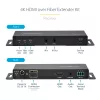StarTech.com ST121HD20FXA2 4K 60Hz HDMI extender cez optické vlákno, súprava, do 1 km (jednovidové) / 300 m (viacvidové), LC, HDR, HDCP, zvuk/RS232/IR, vysielač a prijímač