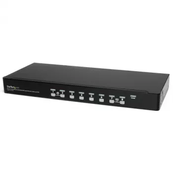 StarTech.com 8-portový 1HE rackový USB KVM switch kit s OSD a káblami
