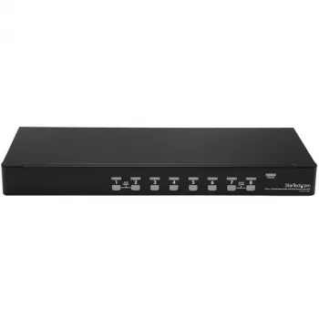 StarTech.com 8-portový 1HE rackový USB KVM switch kit s OSD a káblami