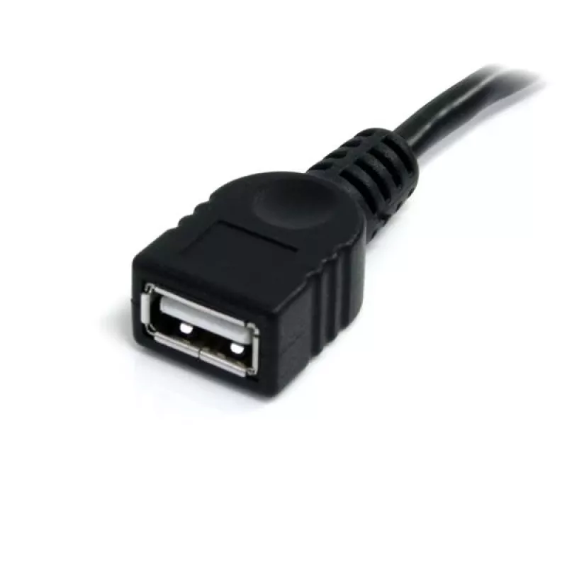 StarTech.com 6 ft čierny USB 2.0 predlžovací kábel A to A - M/F