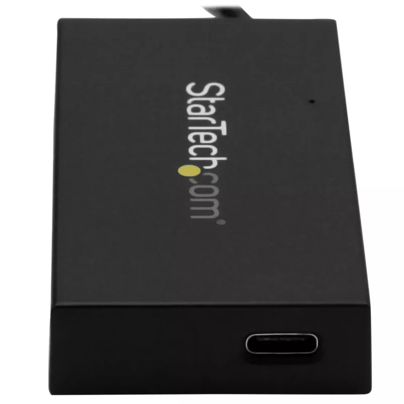 StarTech.com 4-portový USB 3.0 hub - USB Type-A hub s 1x USB-C a 3x USB-A portami (SuperSpeed 5 Gbit/s) - USB napájanie zbernice - USB 3.1 Gen 1 adaptér hub - prenosný USB hub pre notebook