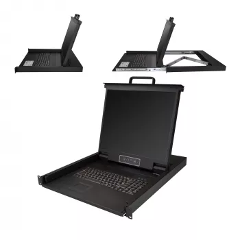 StarTech.com racková KVM konzola – Single-Port VGA KVM s 19