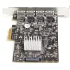 StarTech.com 4-portová USB PCIe karta – 10 Gbit/s USB 3.1/3.2 Gen 2 Type-A PCI Express rozširujúca karta s 2 radičmi – 4x USB-A – USB PCIe prídavná adaptérová karta – Windows/Mac/Linux