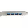 StarTech.com 4-portová USB PCIe karta – 10 Gbit/s USB 3.1/3.2 Gen 2 Type-A PCI Express rozširujúca karta s 2 radičmi – 4x USB-A – USB PCIe prídavná adaptérová karta – Windows/Mac/Linux
