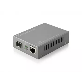 LevelOne RJ45 na SFP Managed Fast Ethernet mediálny konvertor