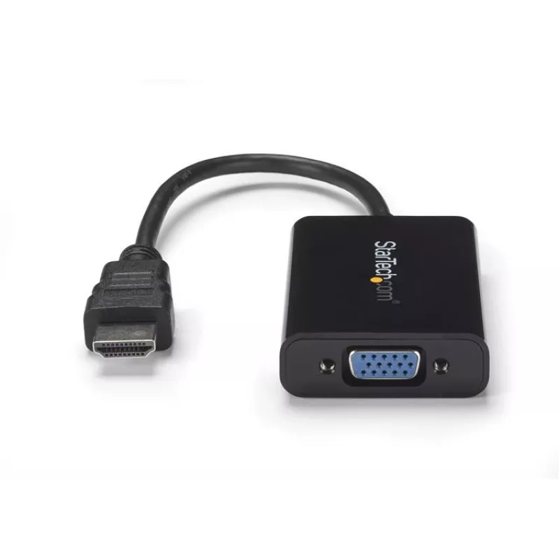 StarTech.com HDMI na VGA video adaptér konvertor so zvukom pre stolový PC / notebook / ultrabook – 1920x1080