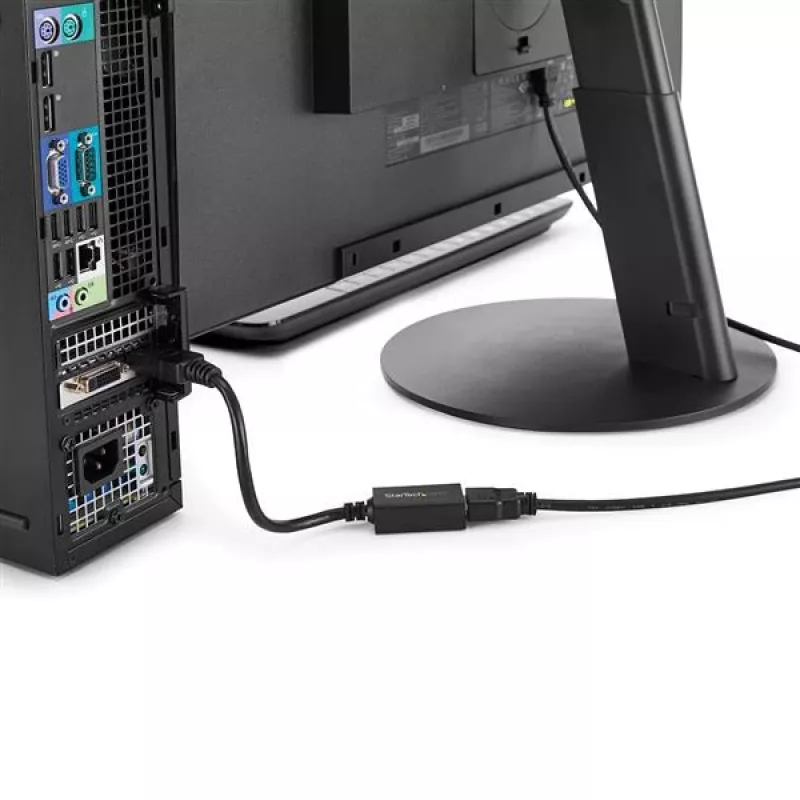 StarTech.com DP2HDMI2 video adaptér / prevodník z DisplayPort na HDMI, samec/samica, do 1920x1200, 25 cm