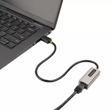 StarTech.com USB 3.0 na Gigabit Ethernet sieťový adaptér - 10/100/1000 Mbit/s, USB na RJ45, USB 3.0 na LAN adaptér, USB 3.0 Ethernet adaptér (GbE), 28 cm integrovaný kábel, inštalácia bez ovládačov