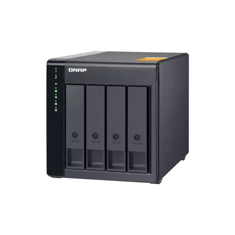 QNAP vysokovýkonný desktop SATA 6Gbps JBOD úložný box | TL-D400S | čierny