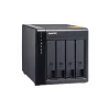 QNAP vysokovýkonný desktop SATA 6Gbps JBOD úložný box | TL-D400S | čierny