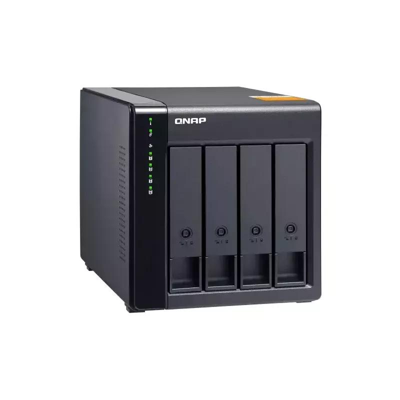 QNAP vysokovýkonný desktop SATA 6Gbps JBOD úložný box | TL-D400S | čierny