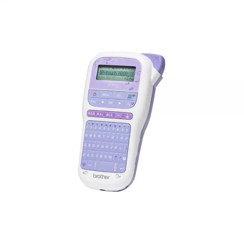 Tlačiareň etikiet Brother PT-H200 termotransfer TZe QWERTY PTH200ZG1