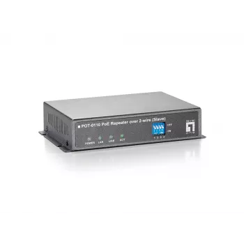 Sieťový repeater LevelOne PoE cez 2-vodičový prijímač POT-0110