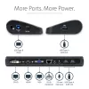 StarTech.com Dual-Monitor USB 3.0 dokovacia stanica s HDMI a DVI/VGA