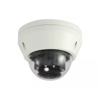 LevelOne HUBBLE Fixed Dome IP sieťová kamera, H.265, 3 megapixely, 802.3af PoE, IR LED, interiér/exteriér, antivandal