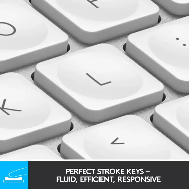 Logitech MX Keys Mini bezdrôtová podsvietená klávesnica Mini QWERTY
