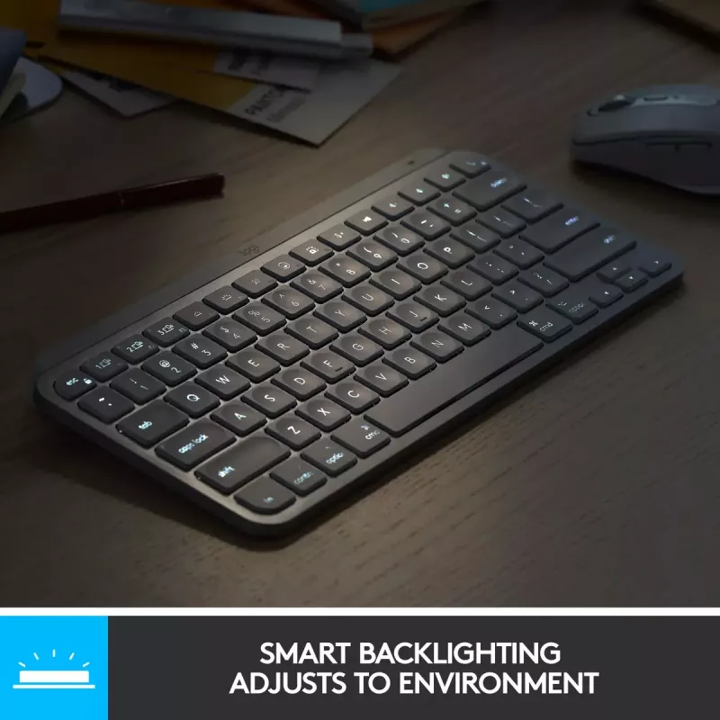 Logitech MX Keys Mini bezdrôtová podsvietená klávesnica Mini QWERTY