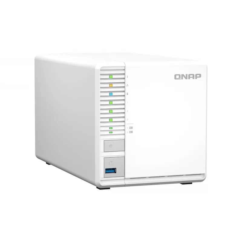 QNAP TS-364 NAS Tower Intel® Celeron® N5095 8 GB DDR4 0 TB QNAP Turbo System biela