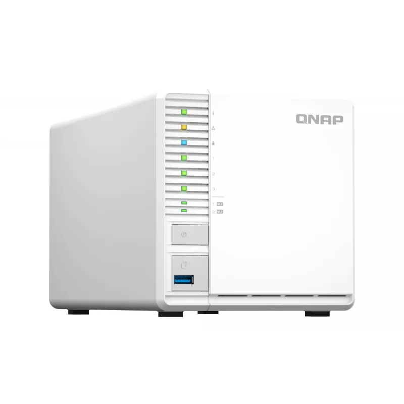 QNAP TS-364 NAS Tower Intel® Celeron® N5095 8 GB DDR4 0 TB QNAP Turbo System biela