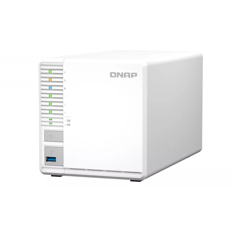 QNAP TS-364 NAS Tower Intel® Celeron® N5095 8 GB DDR4 0 TB QNAP Turbo System biela