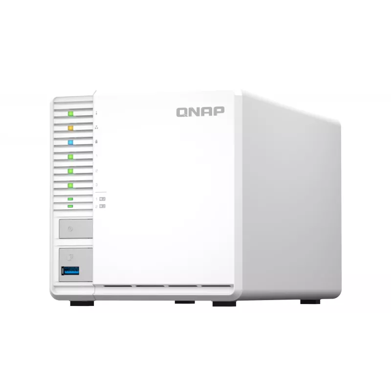 QNAP TS-364 NAS Tower Intel® Celeron® N5095 8 GB DDR4 0 TB QNAP Turbo System biela