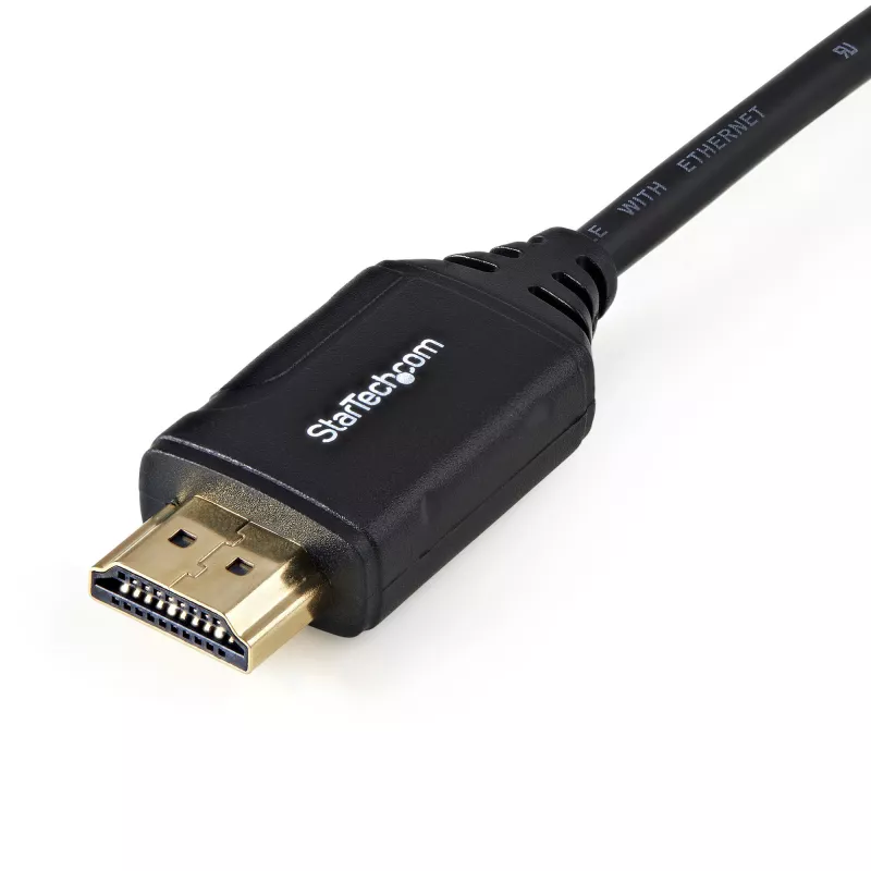 StarTech.com HDMM50CMP kábel Premium High Speed HDMI 2.0 s Ethernetom, 4K 60 Hz, HDR, HDMI (samec) na HDMI (samec), 0,5 m, čierny