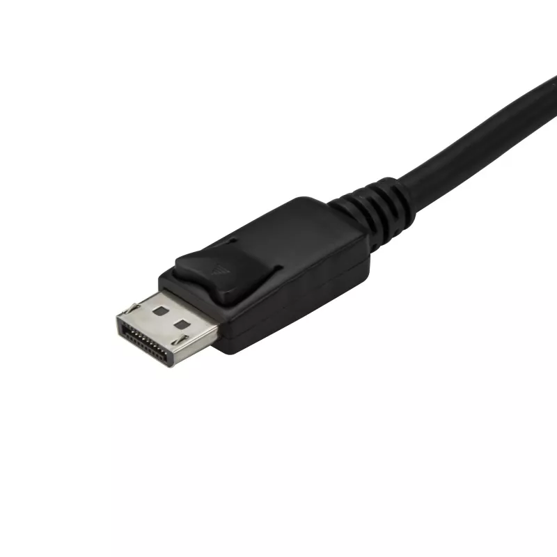 StarTech.com 2,9 m (9,8 ft.) USB-C na DisplayPort 1.2 kábel 4K 60Hz – USB-C na DisplayPort adaptérový kábel – HBR2 USB Type-C DP Alt Mode na DP monitor video kábel – funguje s Thunderbolt 3 – čierna