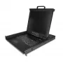 StarTech.com Rackmount KVM konzola – single port VGA KVM s 17-palcovým LCD monitorom pre serverový rack – plne vybavený univerzálny 1U LCD KVM drawer s káblami a hardvérom – podpora USB – 50 000 MTBF
